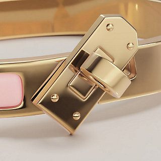 【HERMES】Mini Kelly Double Tourブレスレット★ピンクゴールド Mini Kelly Double Tour bracelet | Hermès USA